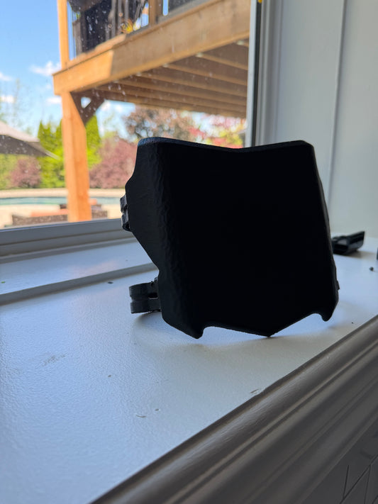 3d printed  moto cutz plate ￼